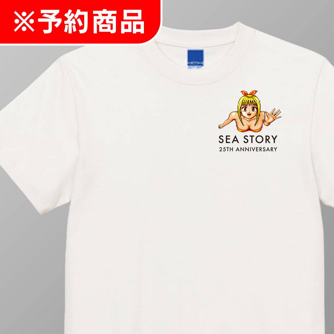 海物語 25th オリジナルTシャツ Dot Marine Ver. White