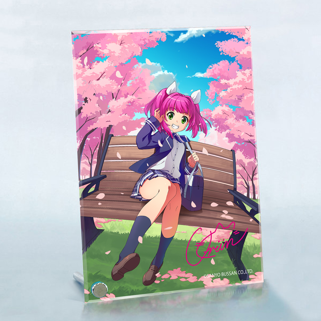 海物語 アクリルアートパネル ウリンと桜 Ver.