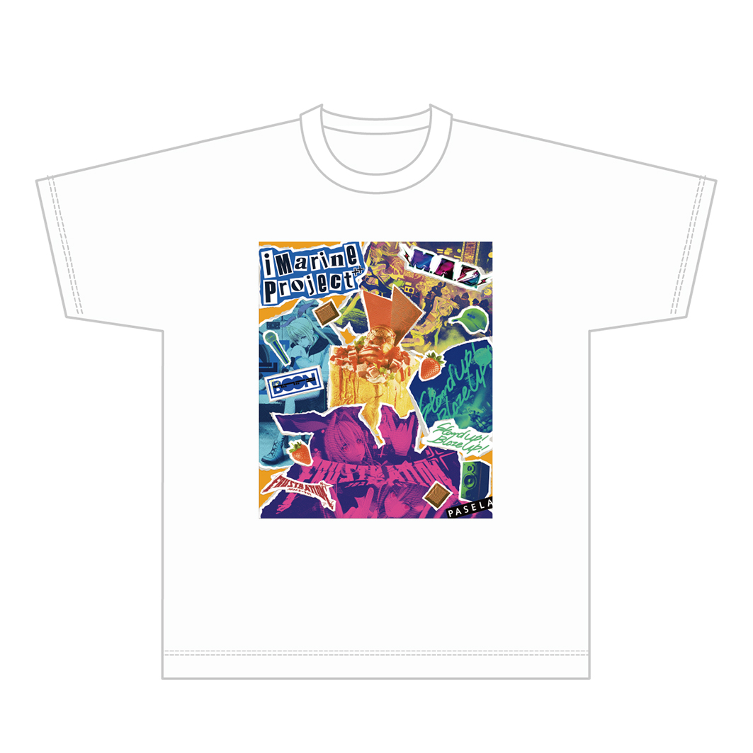 アイマリンプロジェクト＋＋ ビッグシルエットTシャツ パセラコラボデザイン