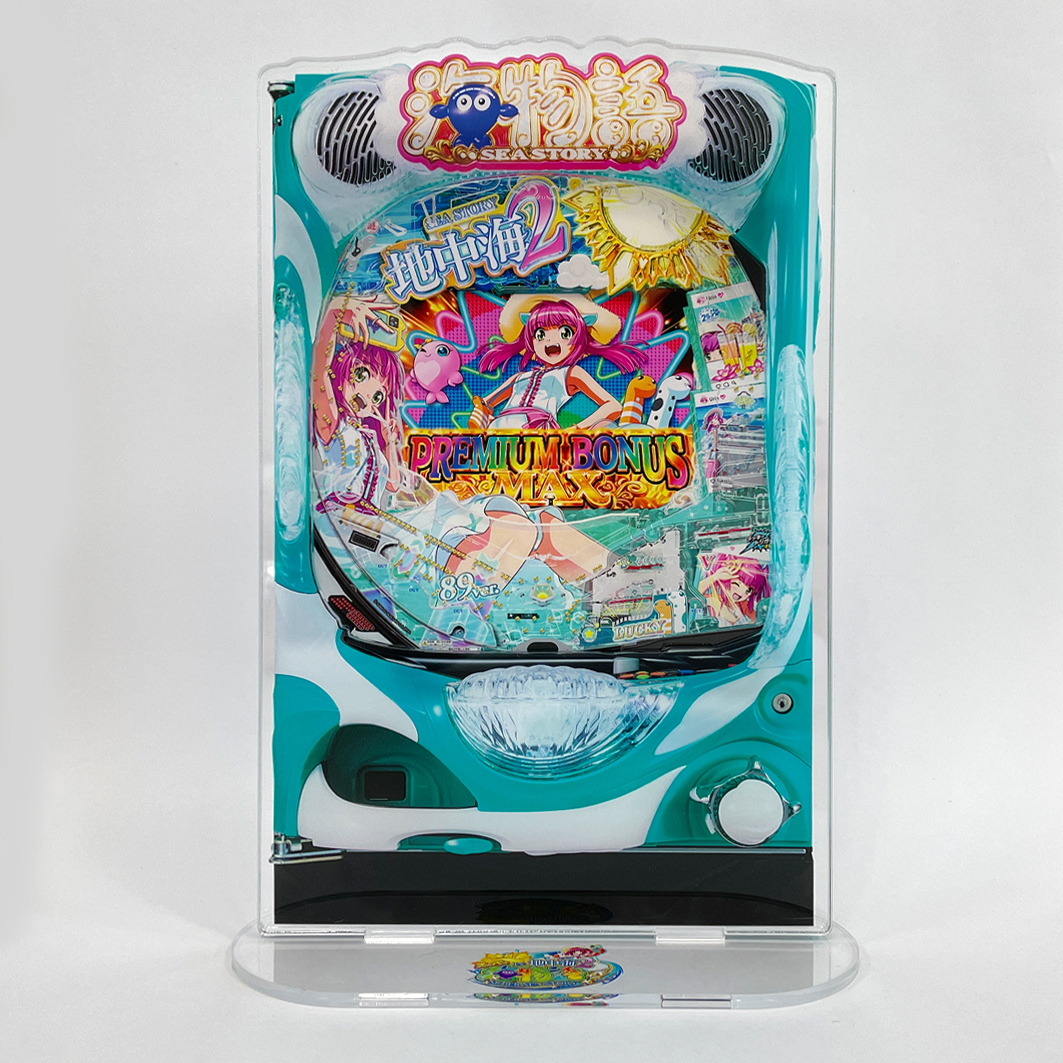 SANYO MACHINE COLLECTION デカアクリルスタンド 【PAスーパー海物語 IN 地中海2】