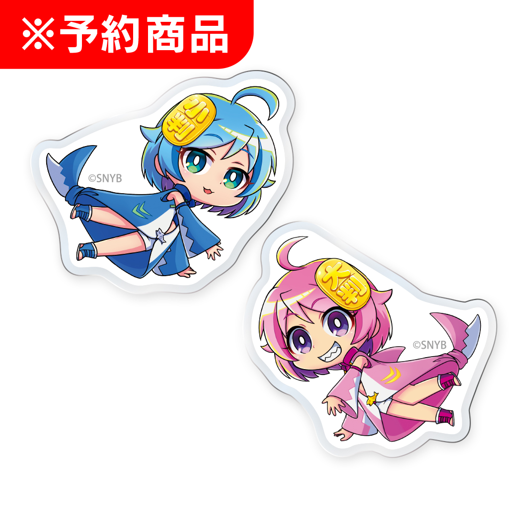 沖海6 張り付くこばぴたアクリルマグネットセット