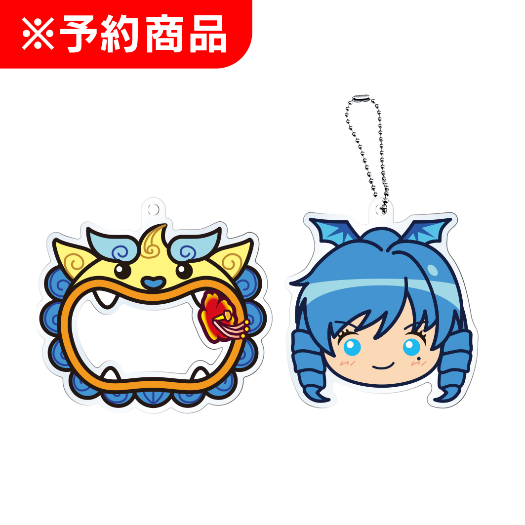 沖海6 着せ替えアクリルキーホルダー［シーサー］ワリン