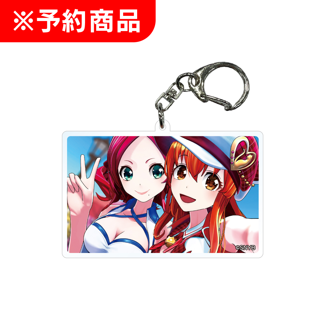 SANYO MUSICカード型アクリルキーホルダー【08】ミライノート [B]