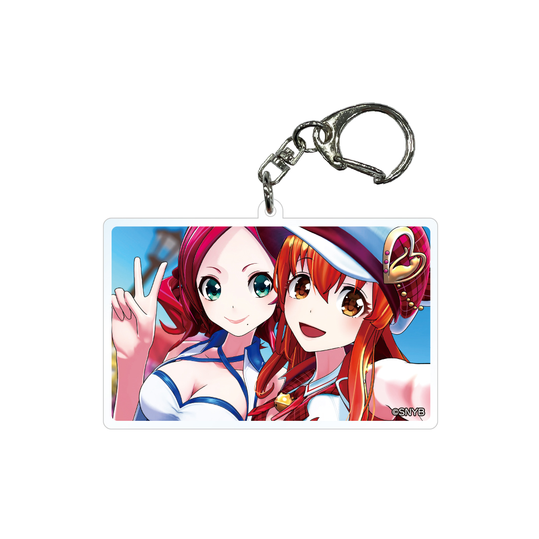 SANYO MUSICカード型アクリルキーホルダー【08】ミライノート [B]