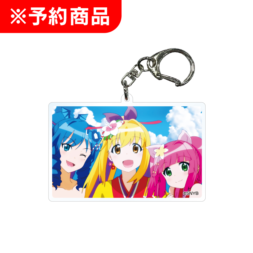 SANYO MUSICカード型アクリルキーホルダー【17】めんそ～れ おきうみ! [B]