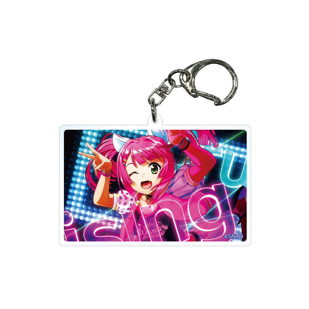 SANYO MUSICカード型アクリルキーホルダー【06】シュガシュガ・ウリン・クルージング