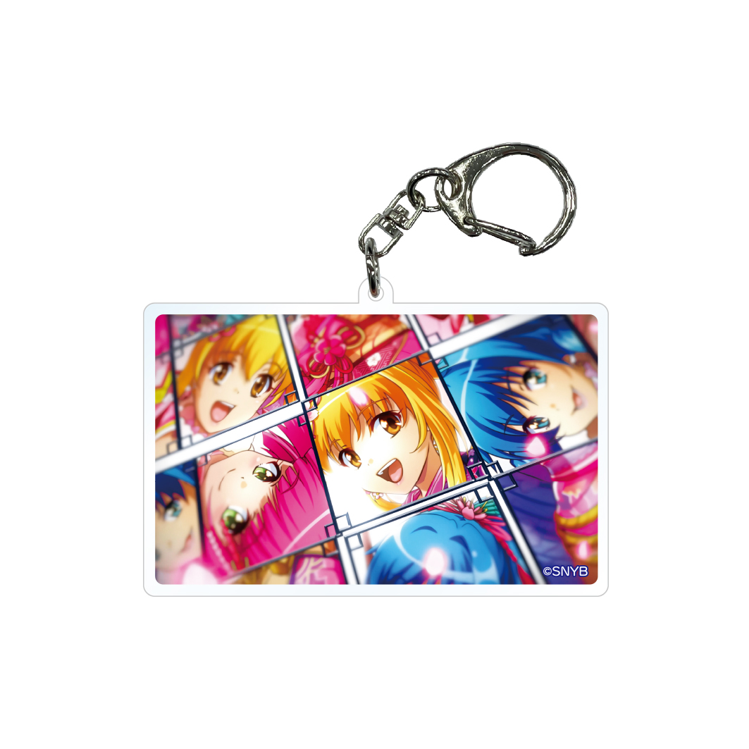 SANYO MUSICカード型アクリルキーホルダー【13】ひらひらり [B]
