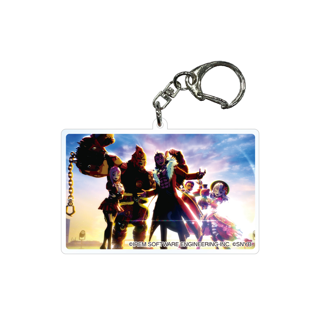 SANYO MUSICカード型アクリルキーホルダー【01】City Of G.O.D.
