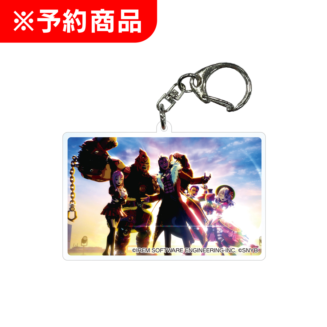 SANYO MUSICカード型アクリルキーホルダー【01】City Of G.O.D.