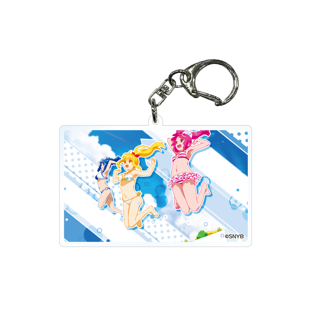 SANYO MUSICカード型アクリルキーホルダー【16】めんそ～れ おきうみ! [A]