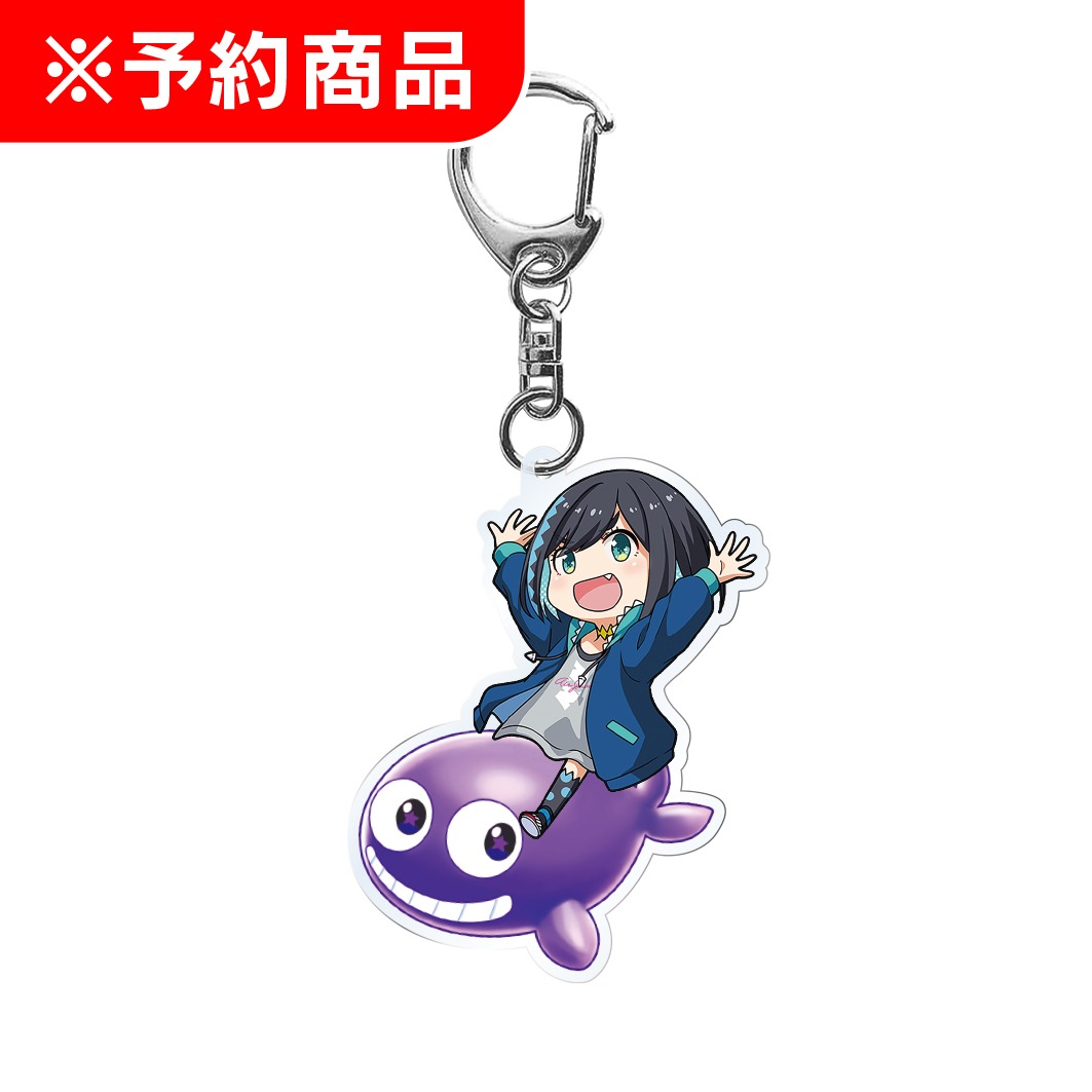 海物語 極JAPAN Withナギナミ アクリルキーホルダー 飛鮫ナミ