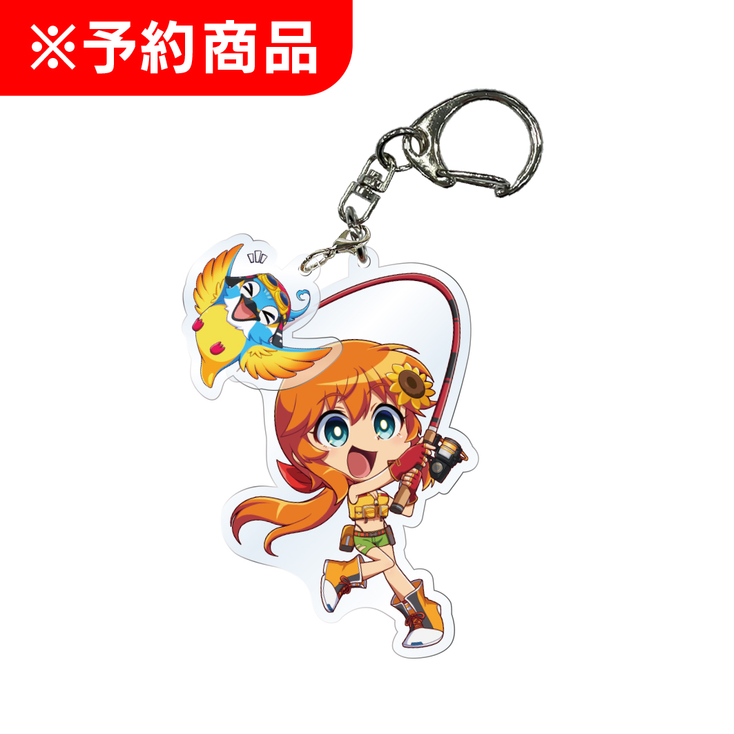 清流物語4 ウキウキ79ver. ななたまにあ ナツキ チャーム付きアクリルキーホルダー