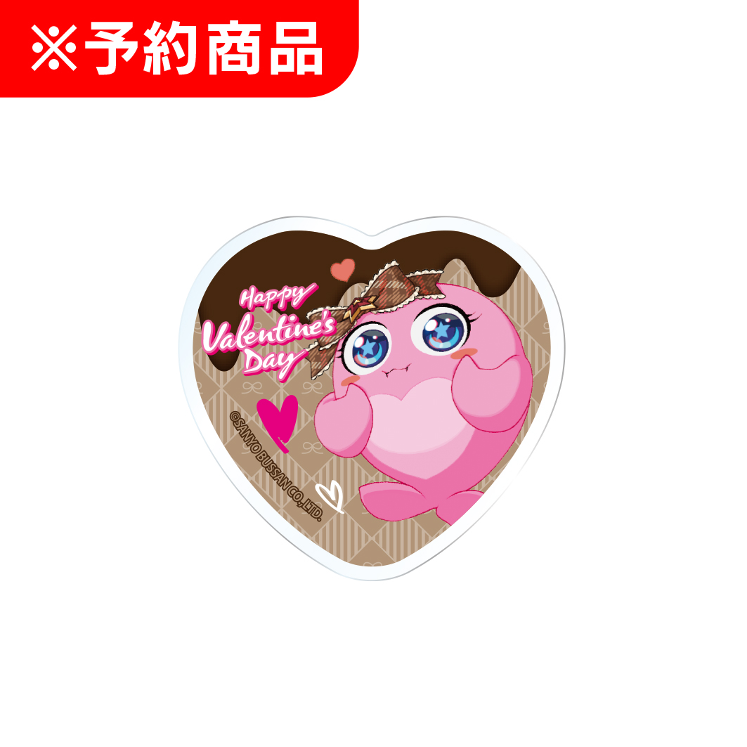 海物語 Valentine’s Day2026 アクリルバッジ クジラブリー