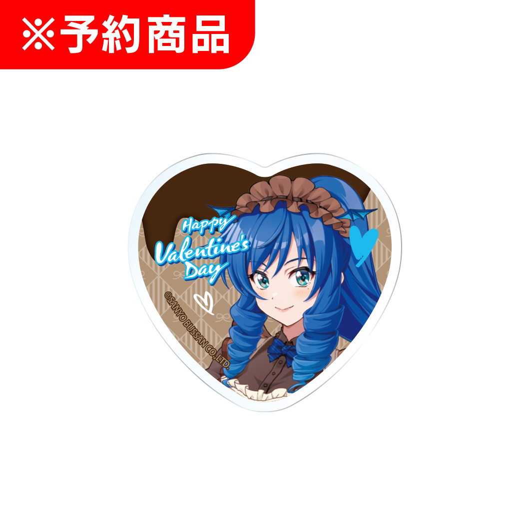 海物語 Valentine’s Day2026 アクリルバッジ ワリン