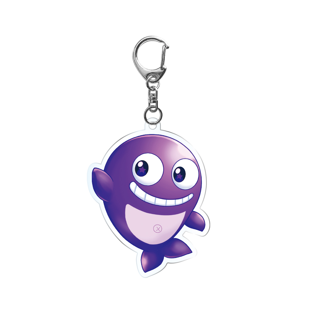 アクリルキーホルダー クジラッキー