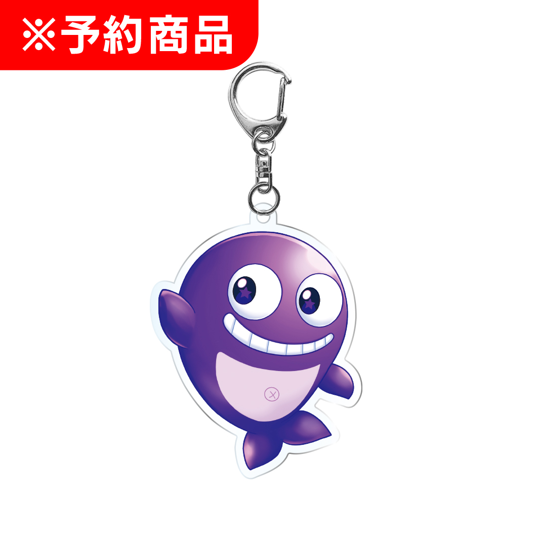 アクリルキーホルダー クジラッキー