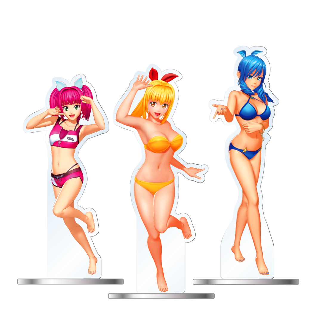 海物語 アクリルスタンド 3D 大海5 マリン／ワリン／ウリン